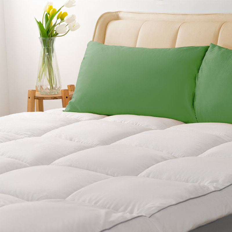 Queen Rose 4" Down Alternative Mattress Topper & Reviews Wayfair